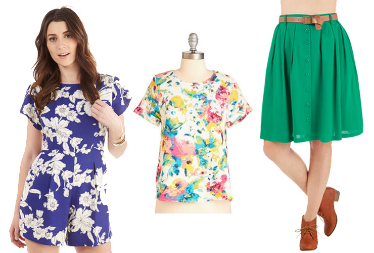 Colorful New Arrivals from ModCloth | MustacheMelrose.com