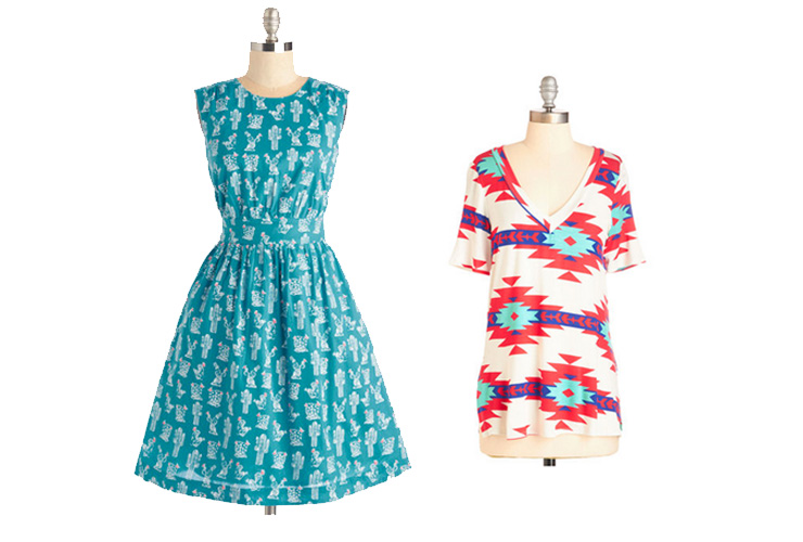 Colorful New Arrivals from ModCloth | MustacheMelrose.com
