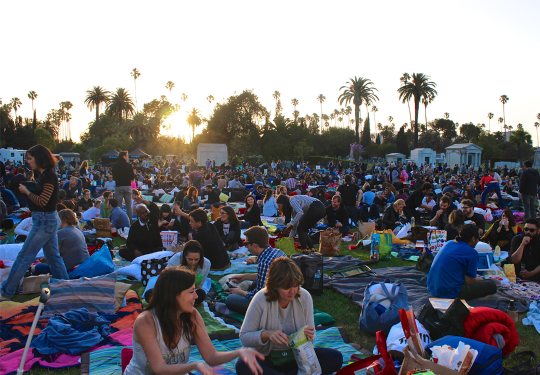 Movies at Hollywood Forever Cemetery
