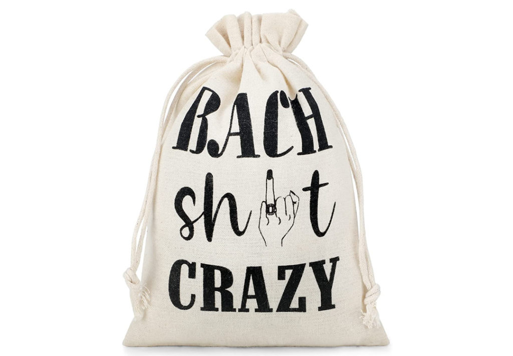 Bachelorette party gift bags - MustacheMelrose.com